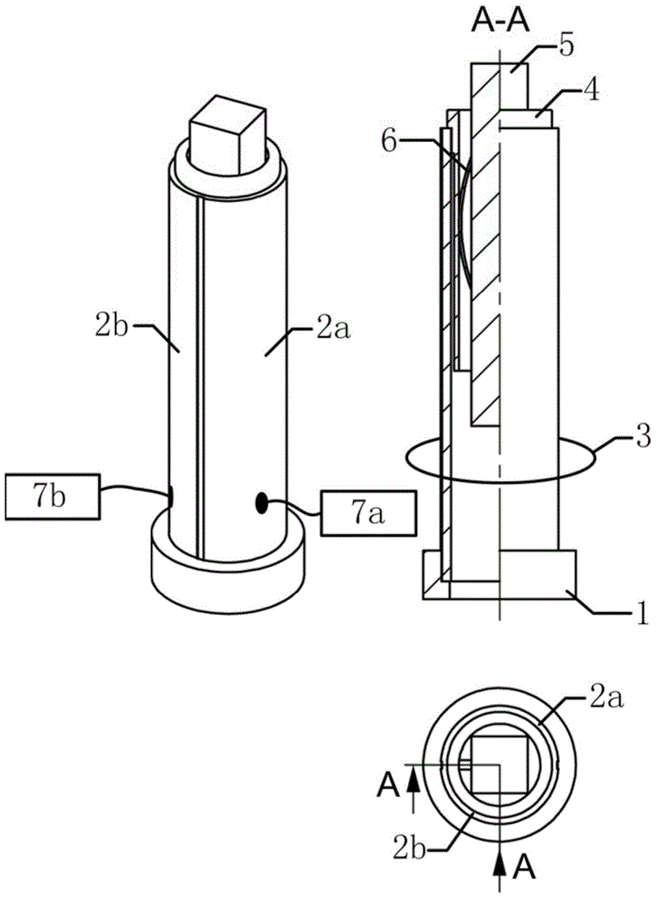 Multi-region drive inertia piezoelectric motor device, scanning probe microscope and control method