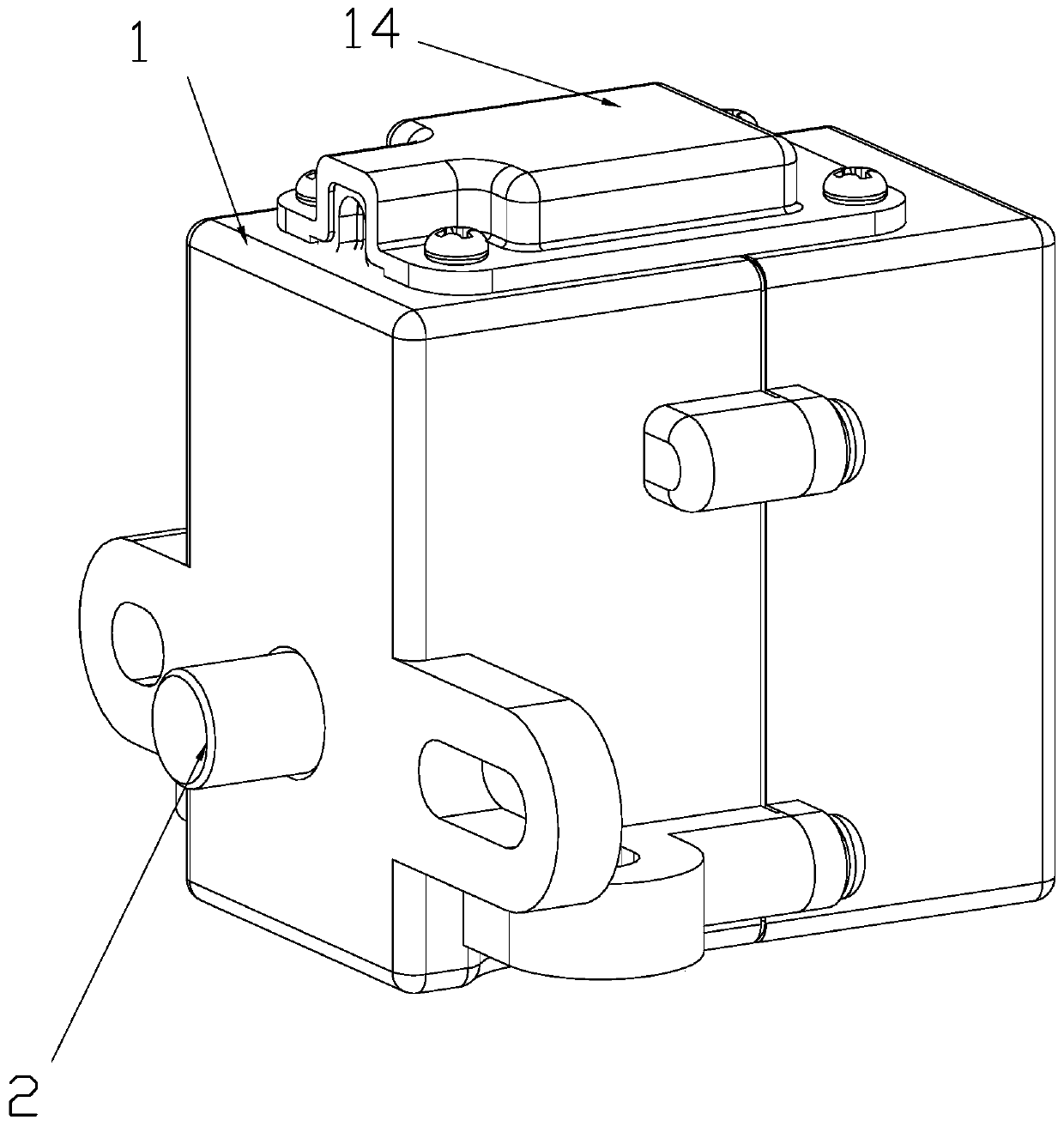 Intelligent motorcycle lock