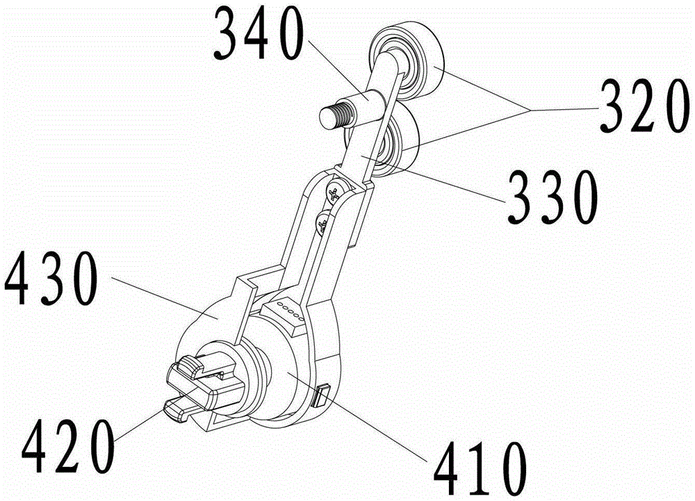 Lifting wind guide device and air conditioner