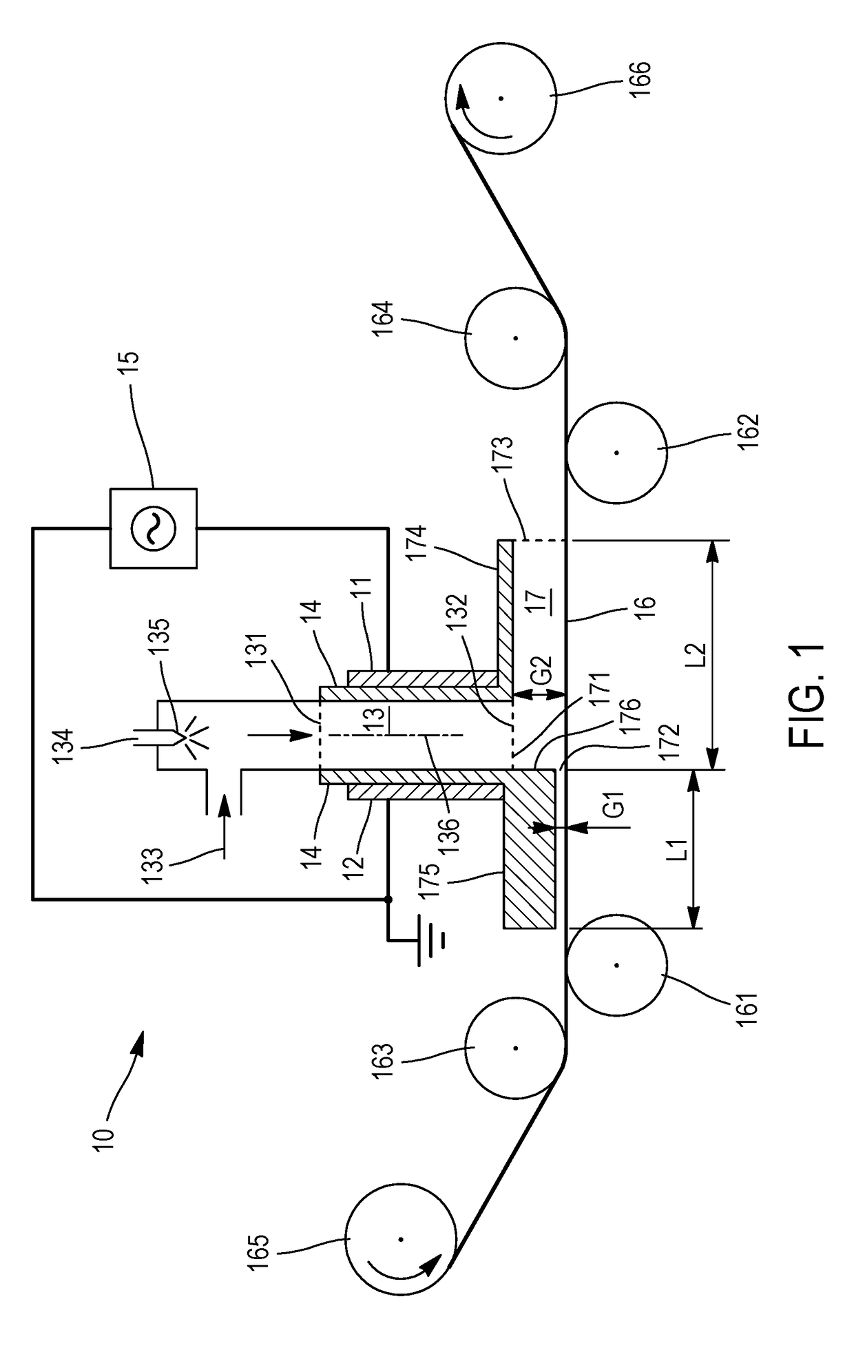 Apparatus for indirect atmospheric pressure plasma processing