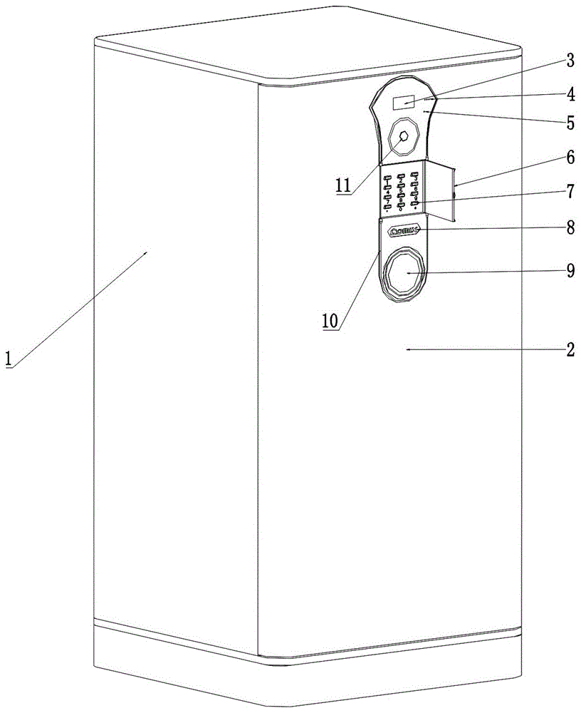 Visual intelligent monitoring safe case