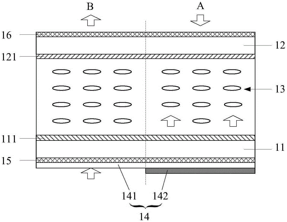 Liquid crystal display device and liquid crystal display panel thereof