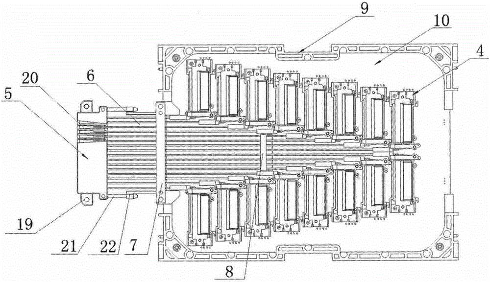 Electronic pattern card and working method thereof