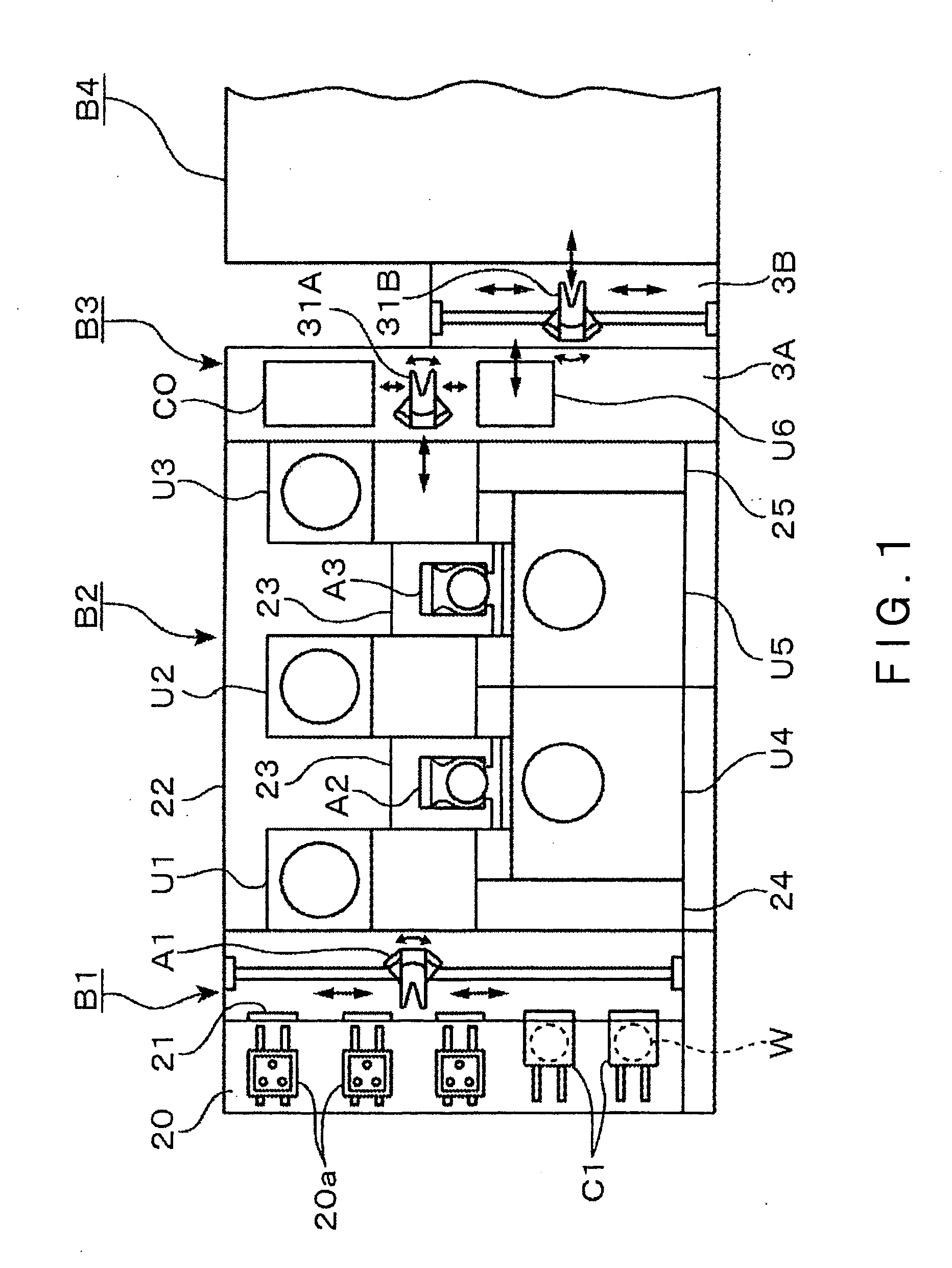 Substrate carrying apparatus, sustrate carrying method, and coating and developing apparatus