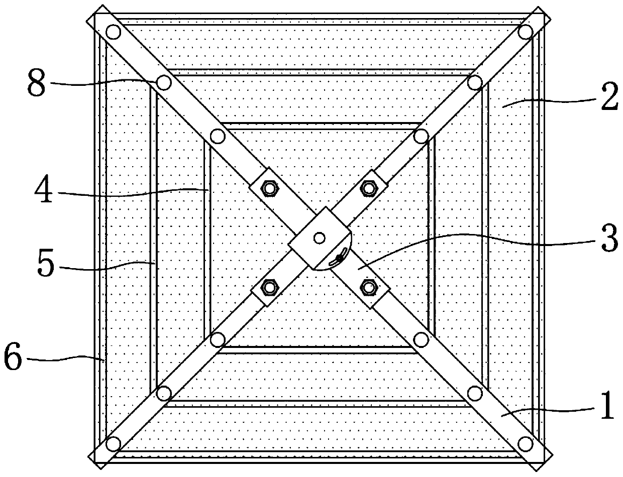 High-toughness fiber concrete beam