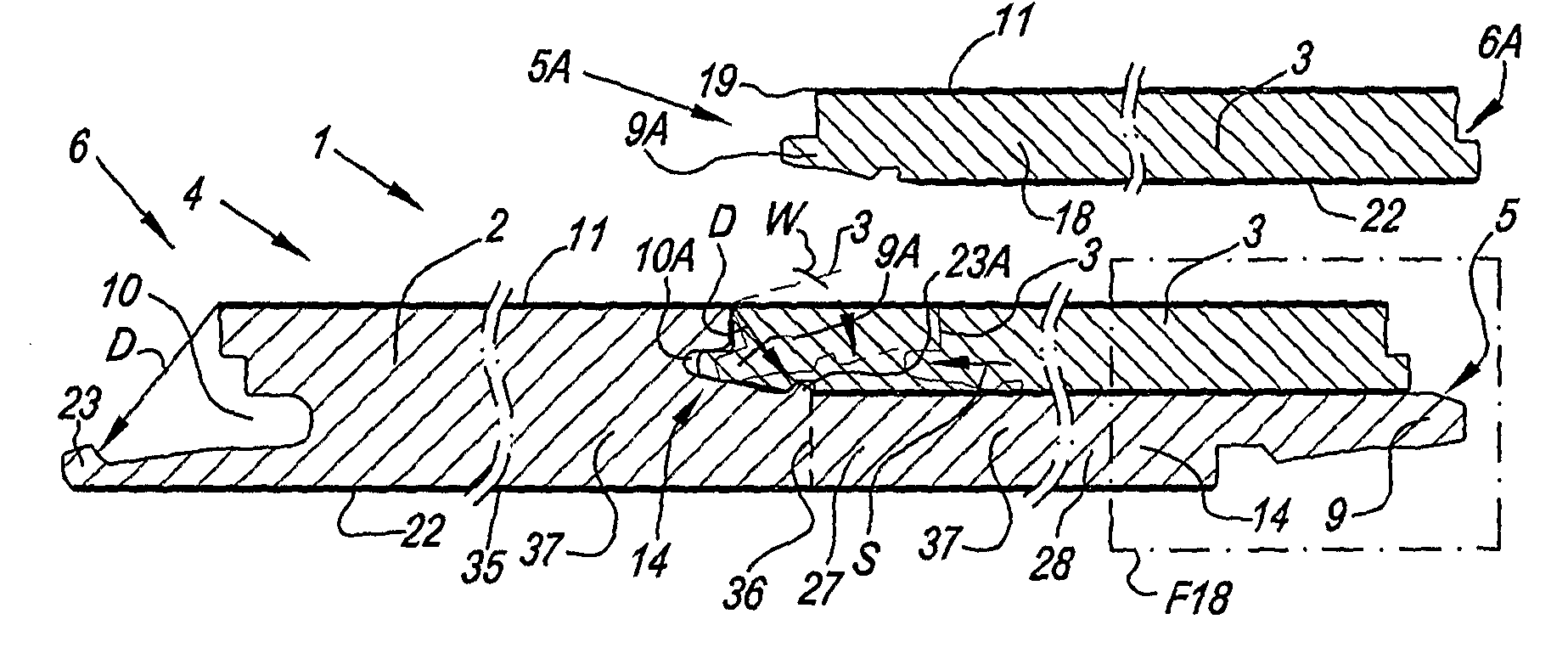 Floor element, locking system for floor elements, floor covering and method for composing such floor elements to a floor covering