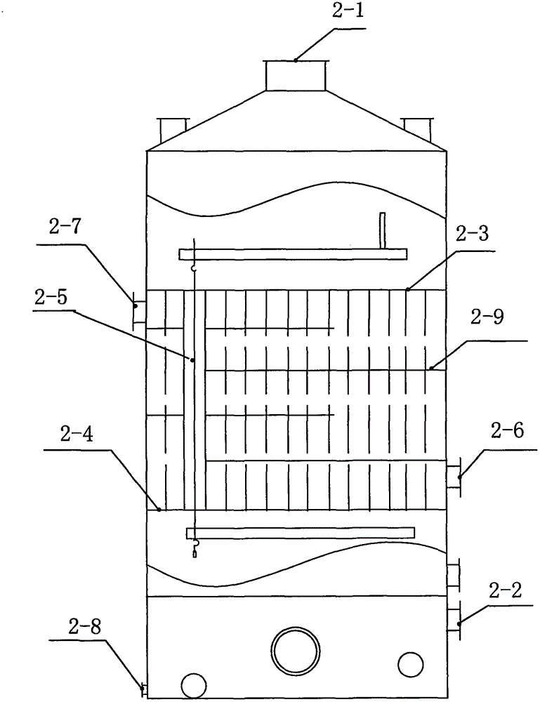 Full-blast cooled coal gas generator