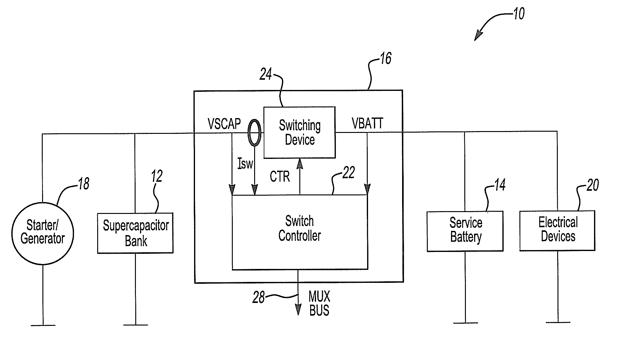 Dual energy-storage for a vehicle system