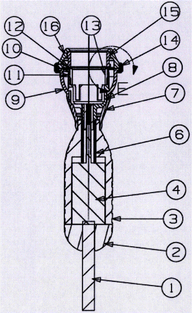 Flip-over electric ring apparatus