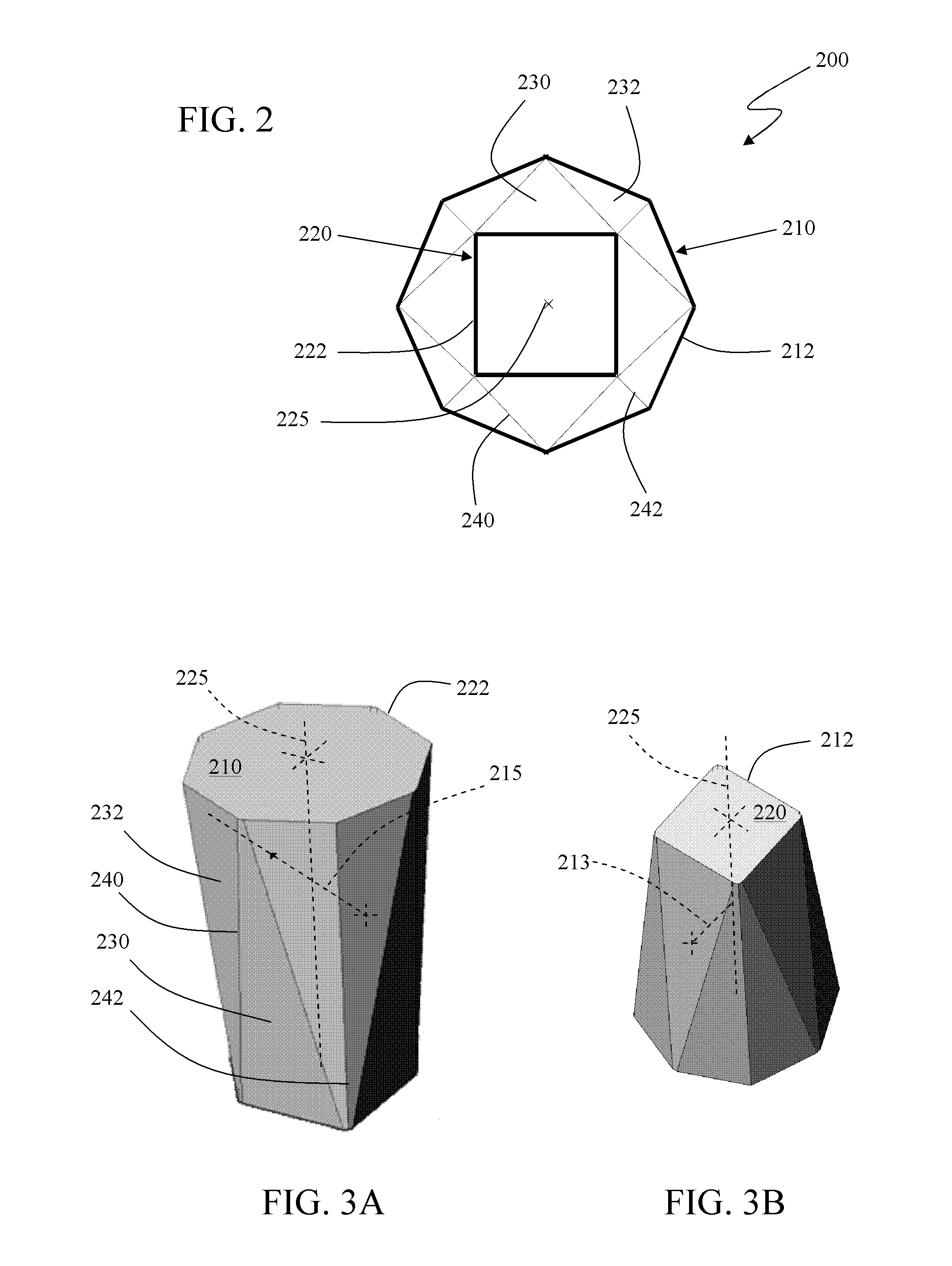 Reflective polyhedron optical collector and method of using the same