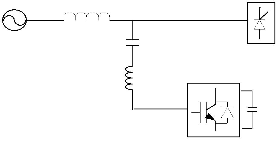 Cascade-structure-based hybrid active power filter