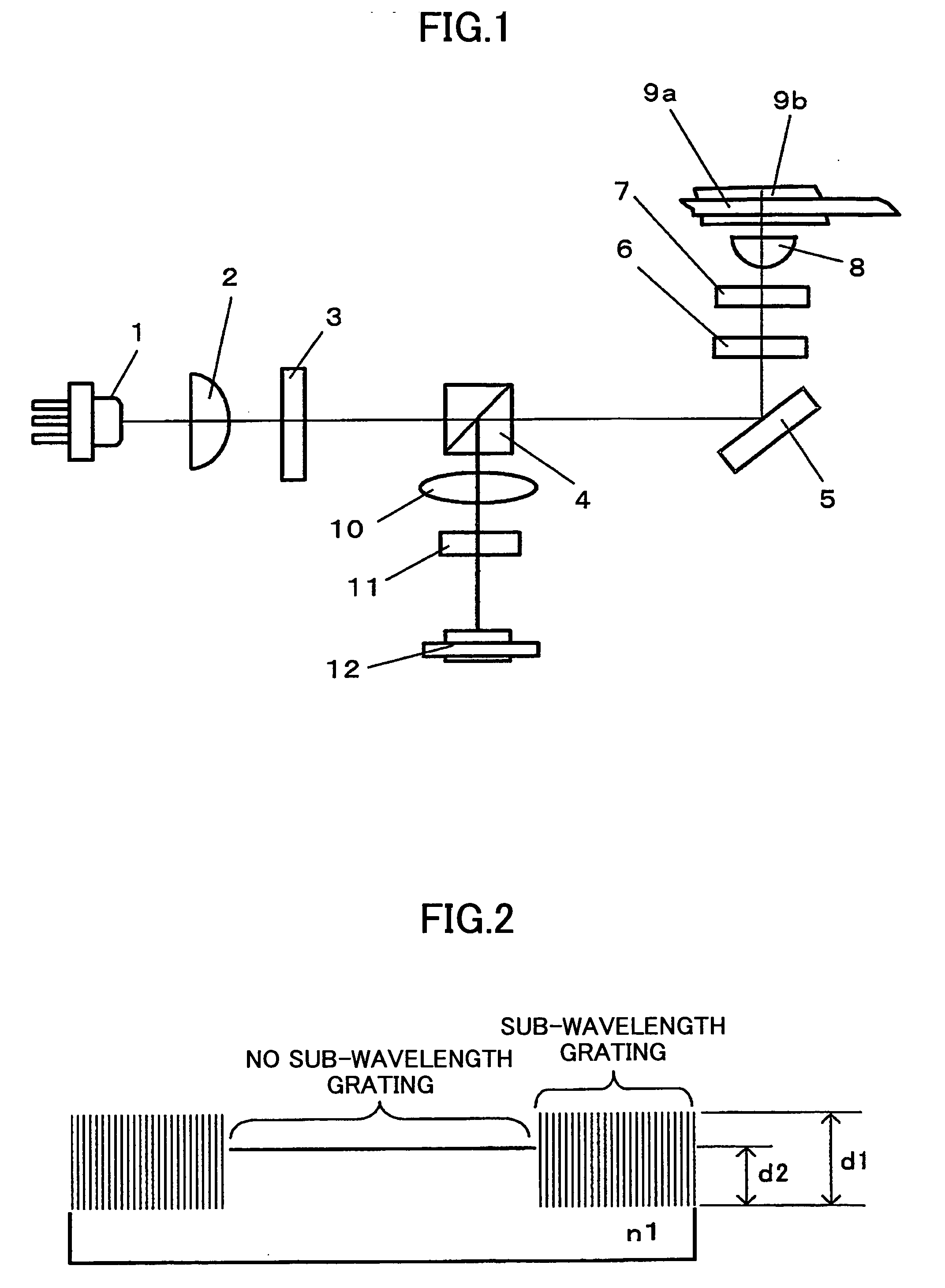 Optical device, method of producing the same, optical pickup, and optical information processing device