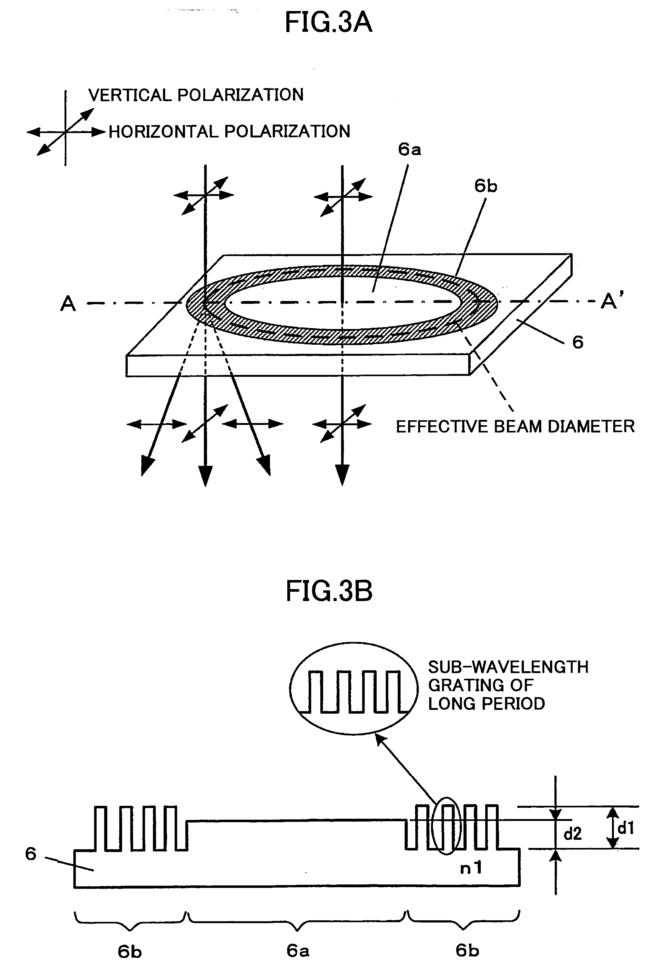 Optical device, method of producing the same, optical pickup, and optical information processing device