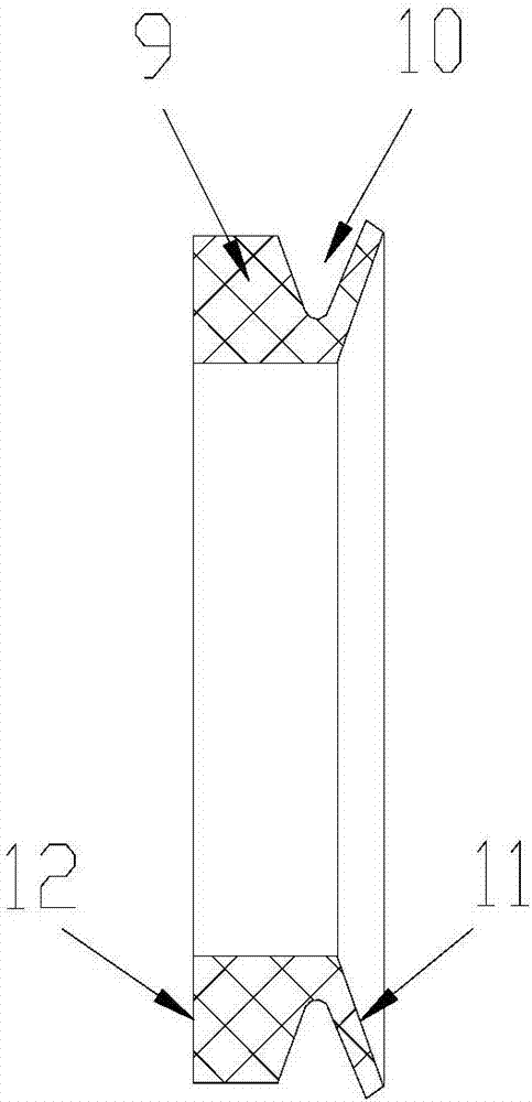 Rust-proof sealing structure of add-in motor pump set rotating shaft junction