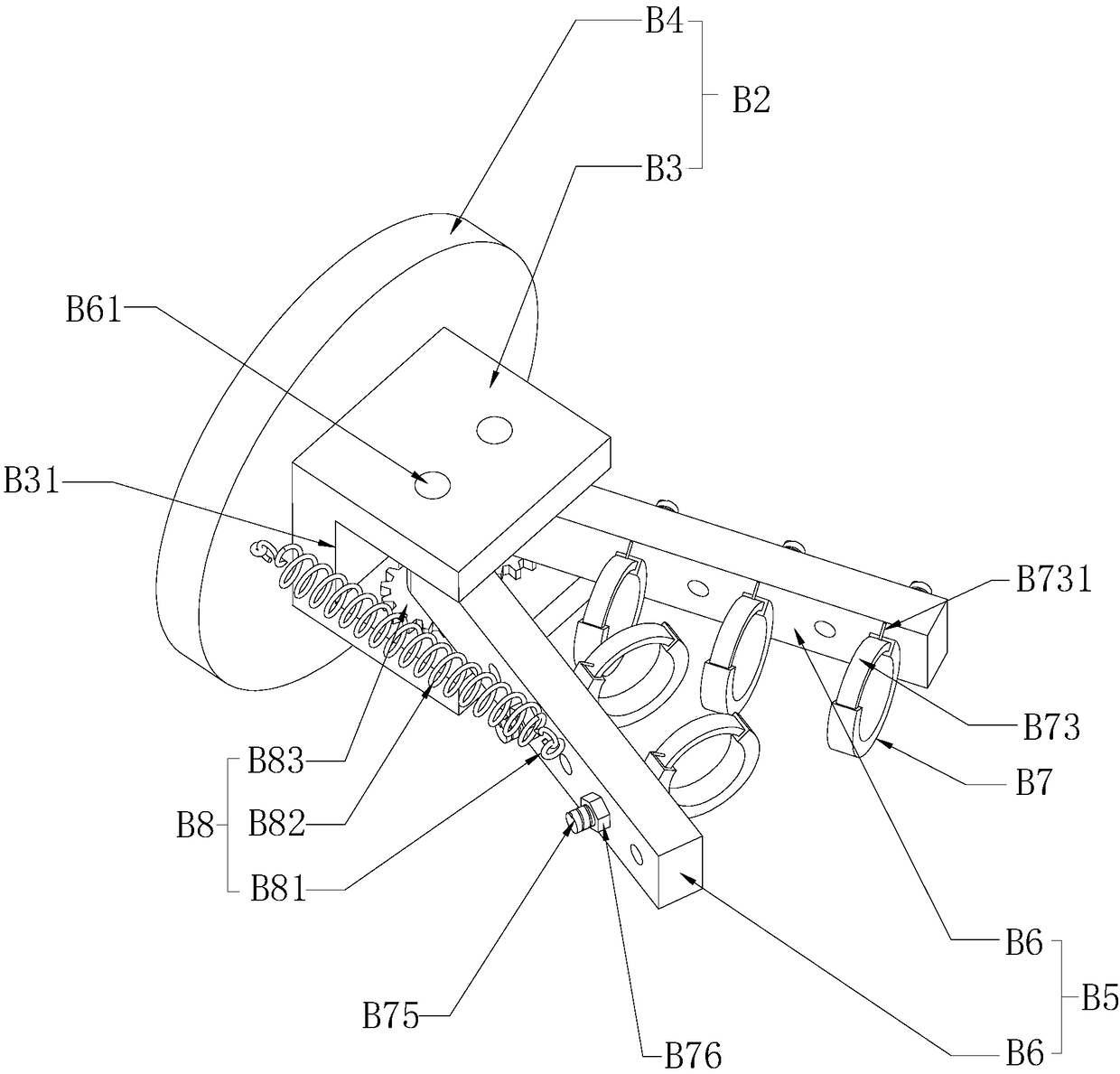 Weft processing process and weft accumulator for using same to improve process