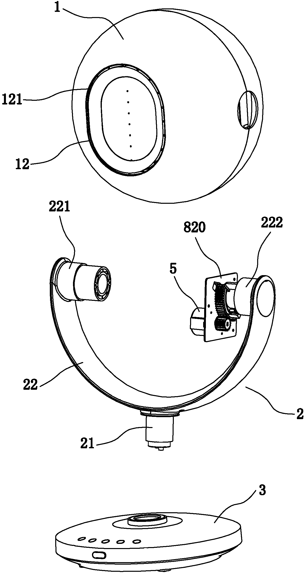 Air supplying device