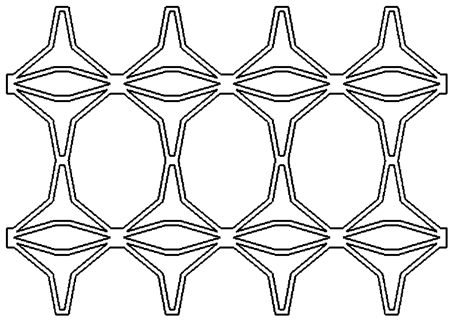 A double platform filling structure with double protection