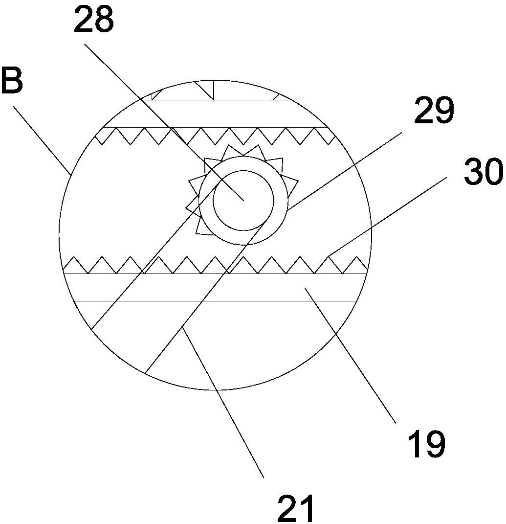 Plate surface paint spraying device for machining