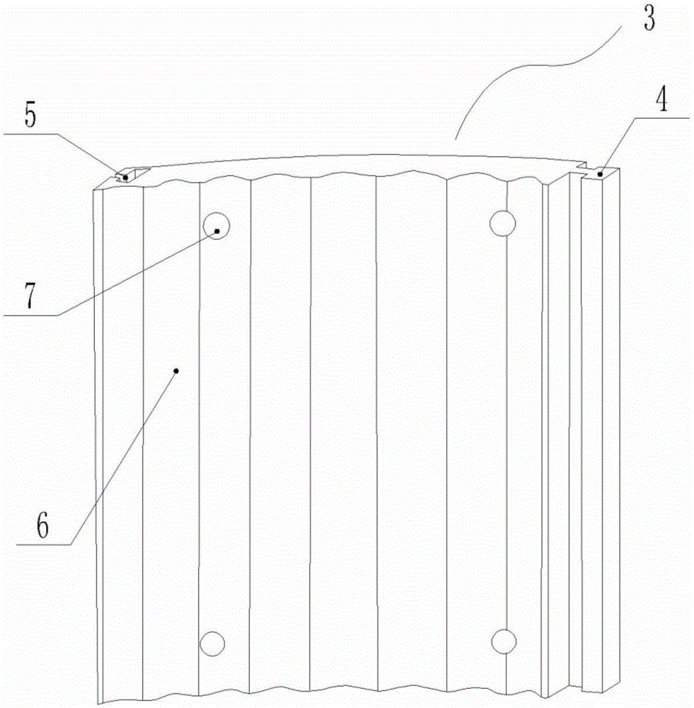 Cyclone preheater inner barrel for cement kiln