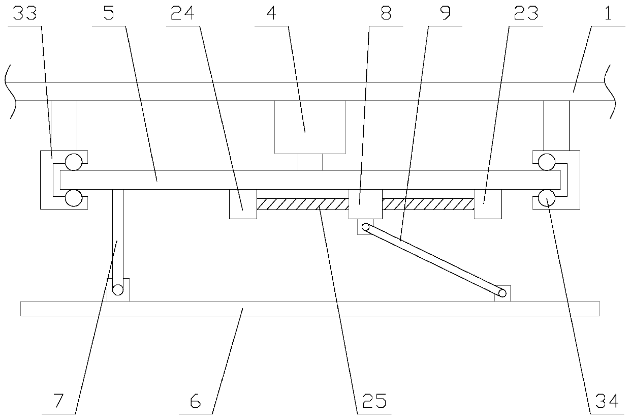 High-precision ground trowelling machine with adjusting function for building construction