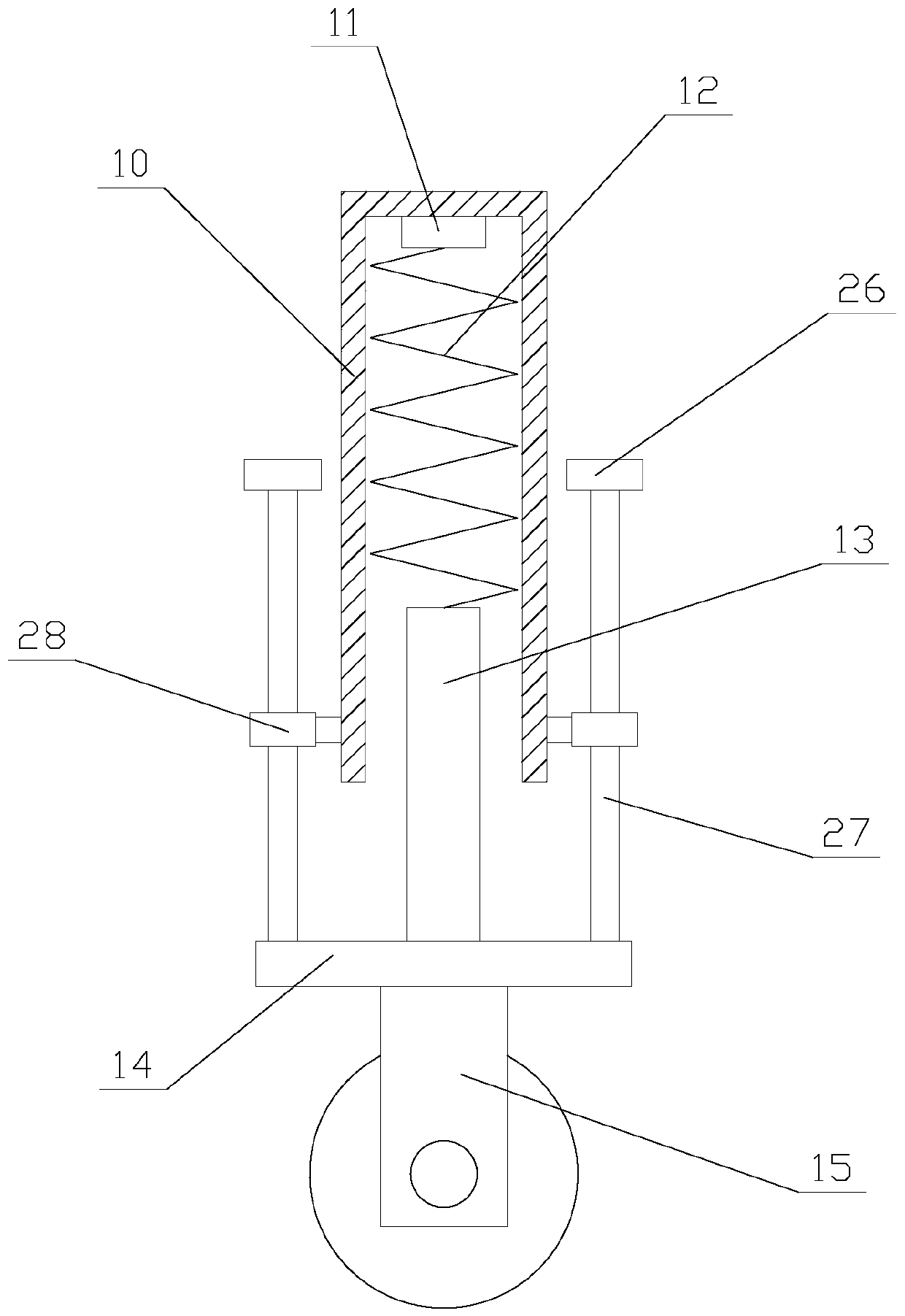 High-precision ground trowelling machine with adjusting function for building construction