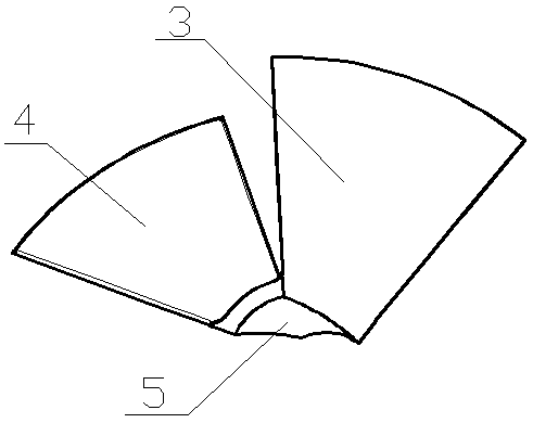 Continuous fiber reinforced composite propeller layer lay-up design and preparation method