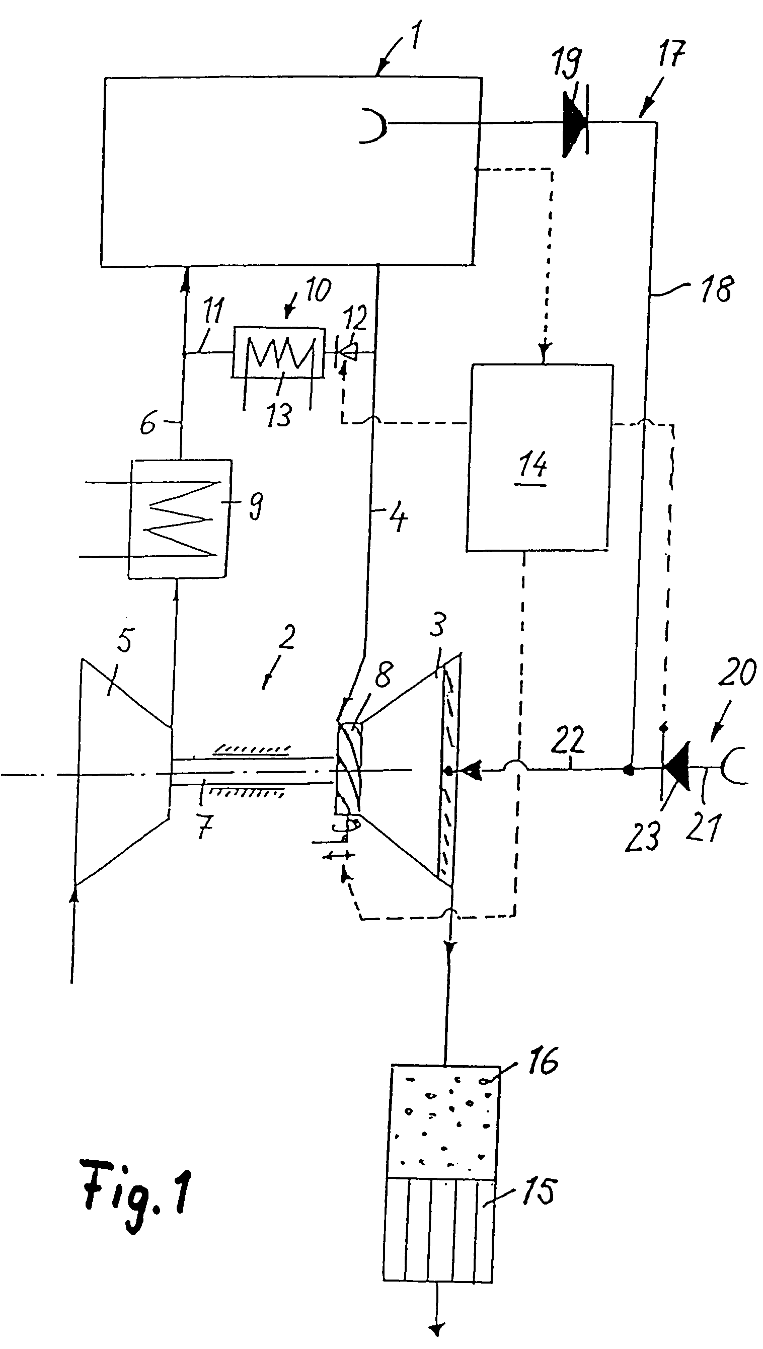 Exhaust gas turbocharger for an internal combustion engine