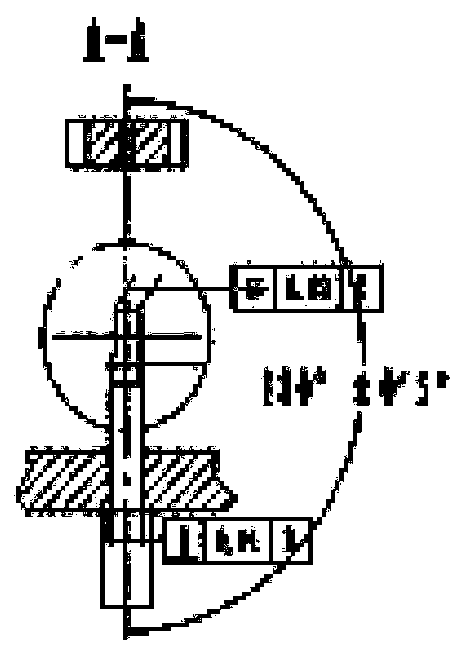 Assembly process of blind hole tool with high precision requirement