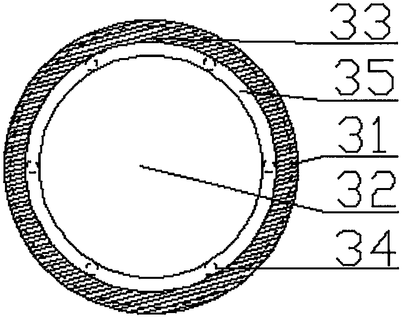 Twisting device of polyester composite fiber