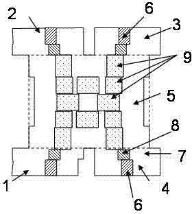 Loaded power divider