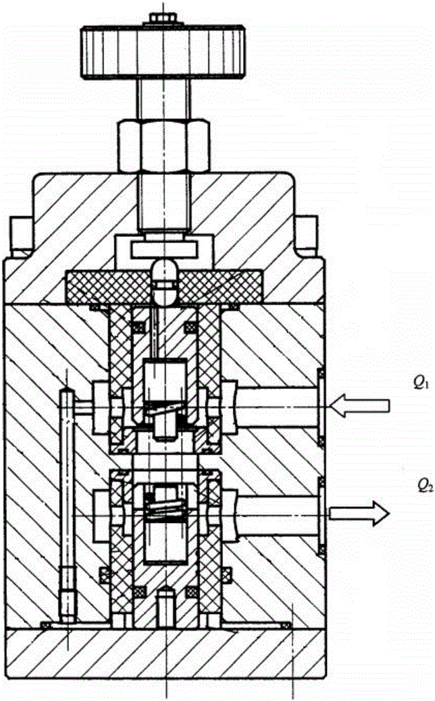 Seawater hydraulic proportional flow control valve