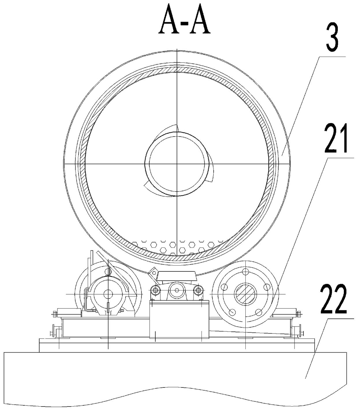 A Circulating Fluidized Bed Roasting Activation Rotary Cogeneration Furnace