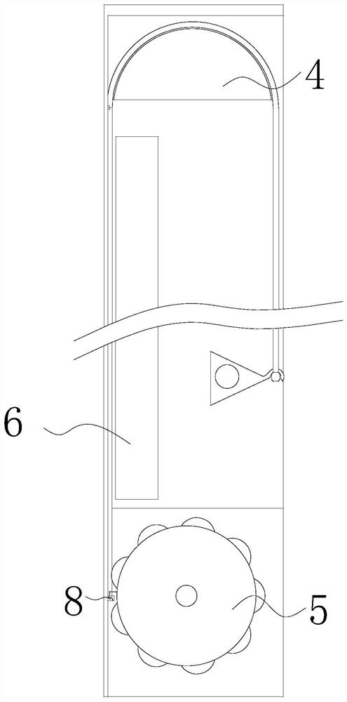 A quick replacement device for outdoor advertising display boards