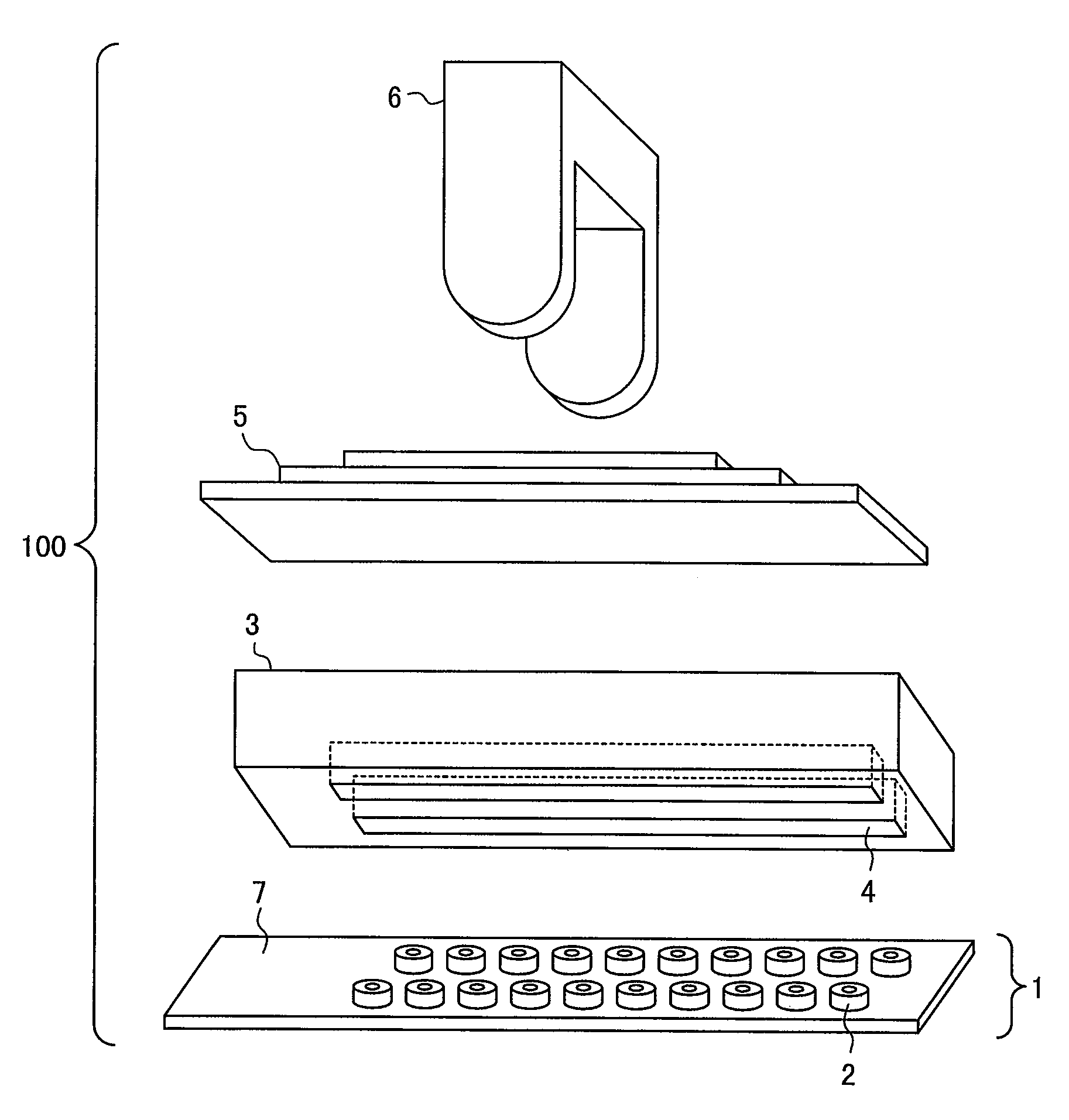 Eddy current flaw detection probe