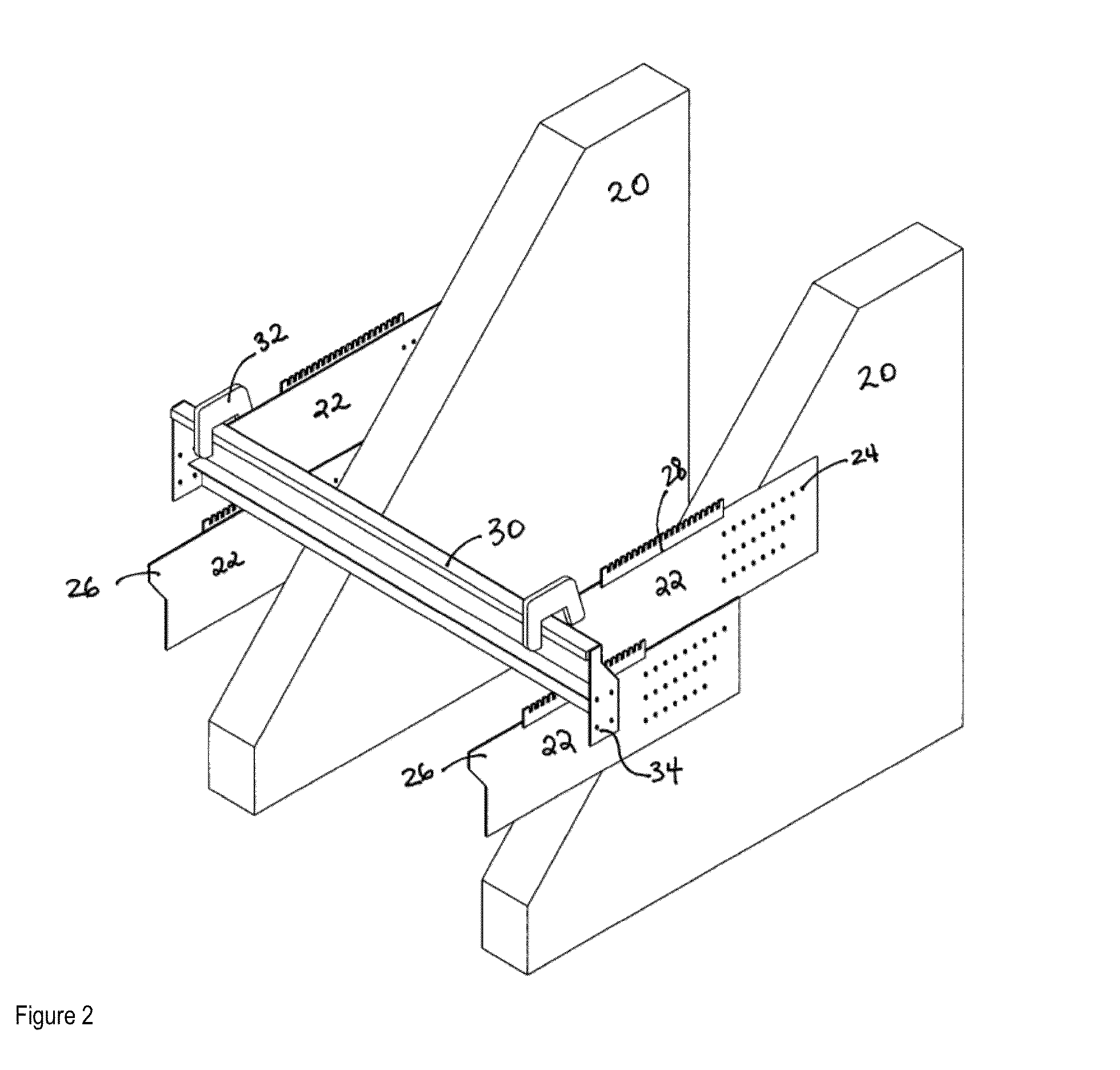 System for building formwork for concrete stairs and related methods