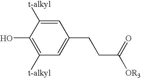 Lubricant compositions comprising an antioxidant blend