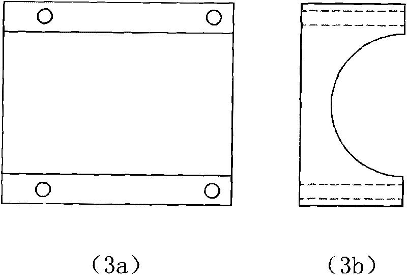 Lead stranding die mold device with low wind noise