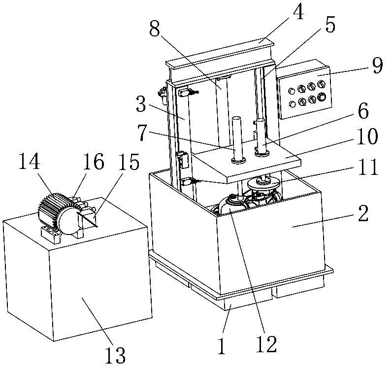 Oil leakage detection device for bridge box parts