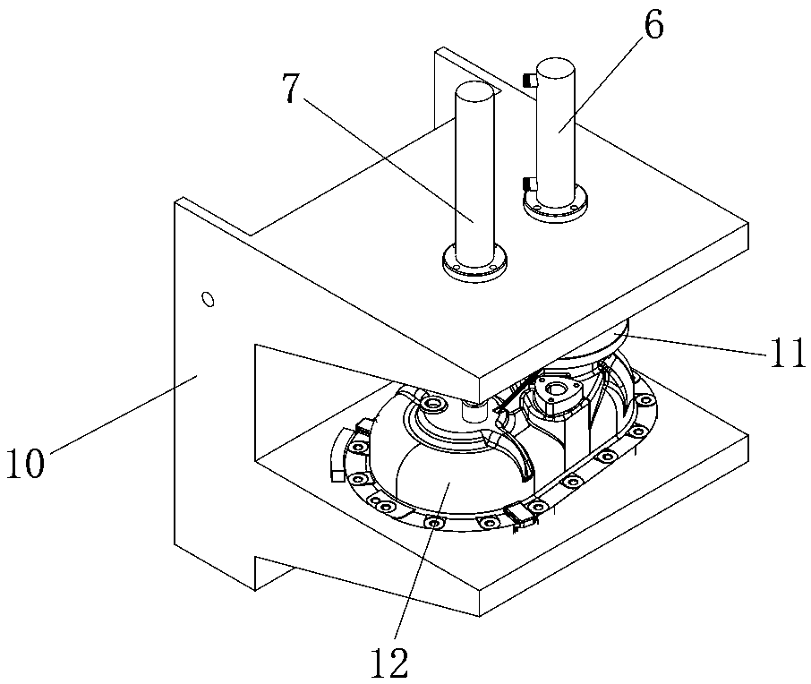 Oil leakage detection device for bridge box parts