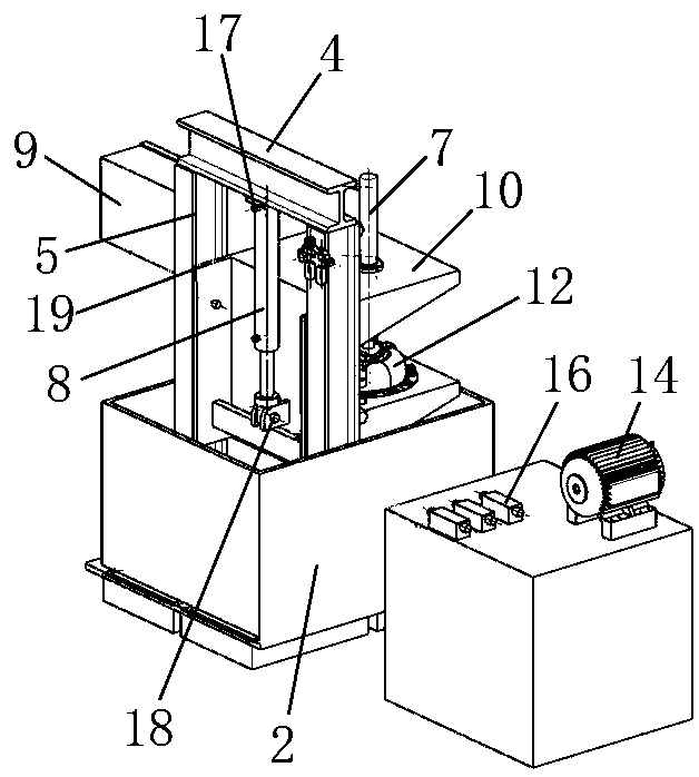 Oil leakage detection device for bridge box parts