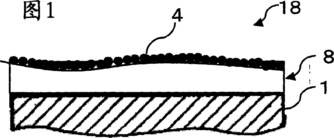 Photocatalyst material and process for producing the same