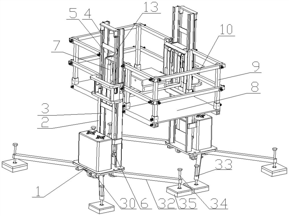 Platform system for transformer installation