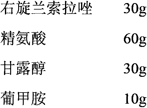 Freeze-dried dexlansoprazole composition for injection and preparation method thereof