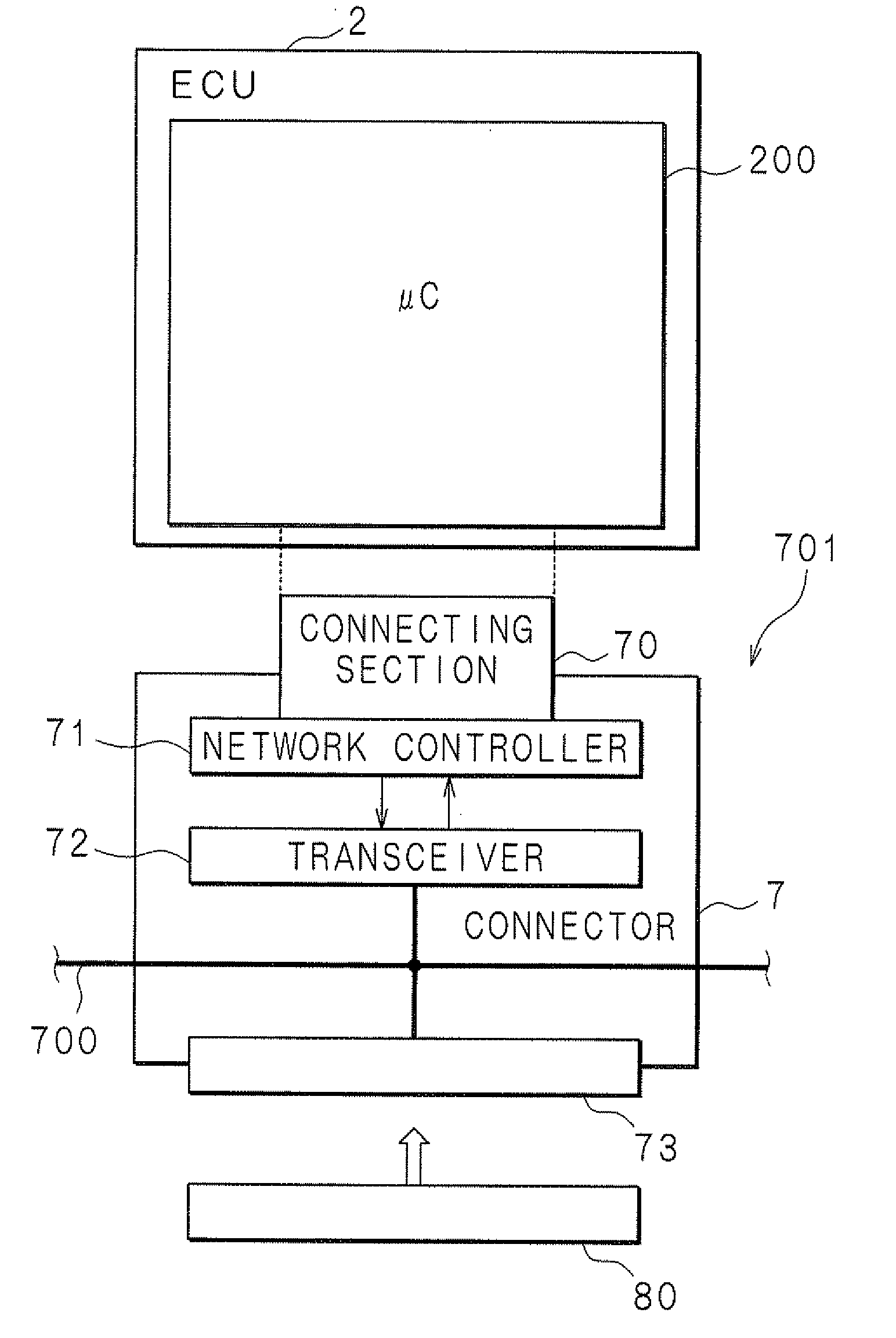 Connectors for communication, communication harness, and communication system