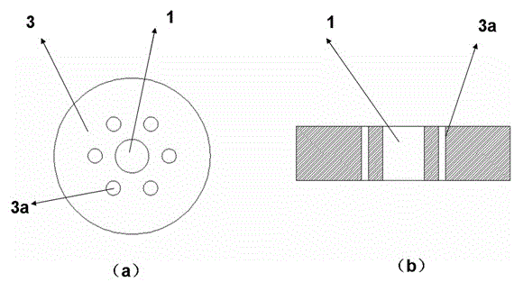 Method for preparing long fiber reinforced hollow fibrous membrane