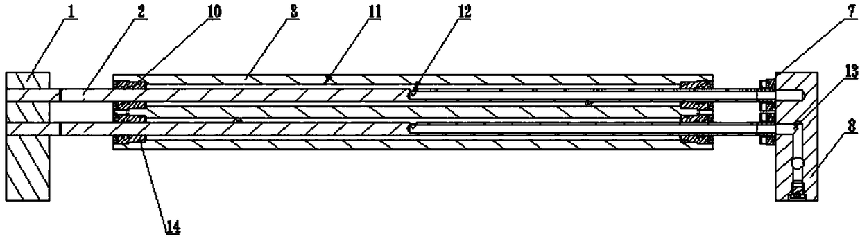 A Rigid Oil Guiding Device Capable of Reciprocating Movement