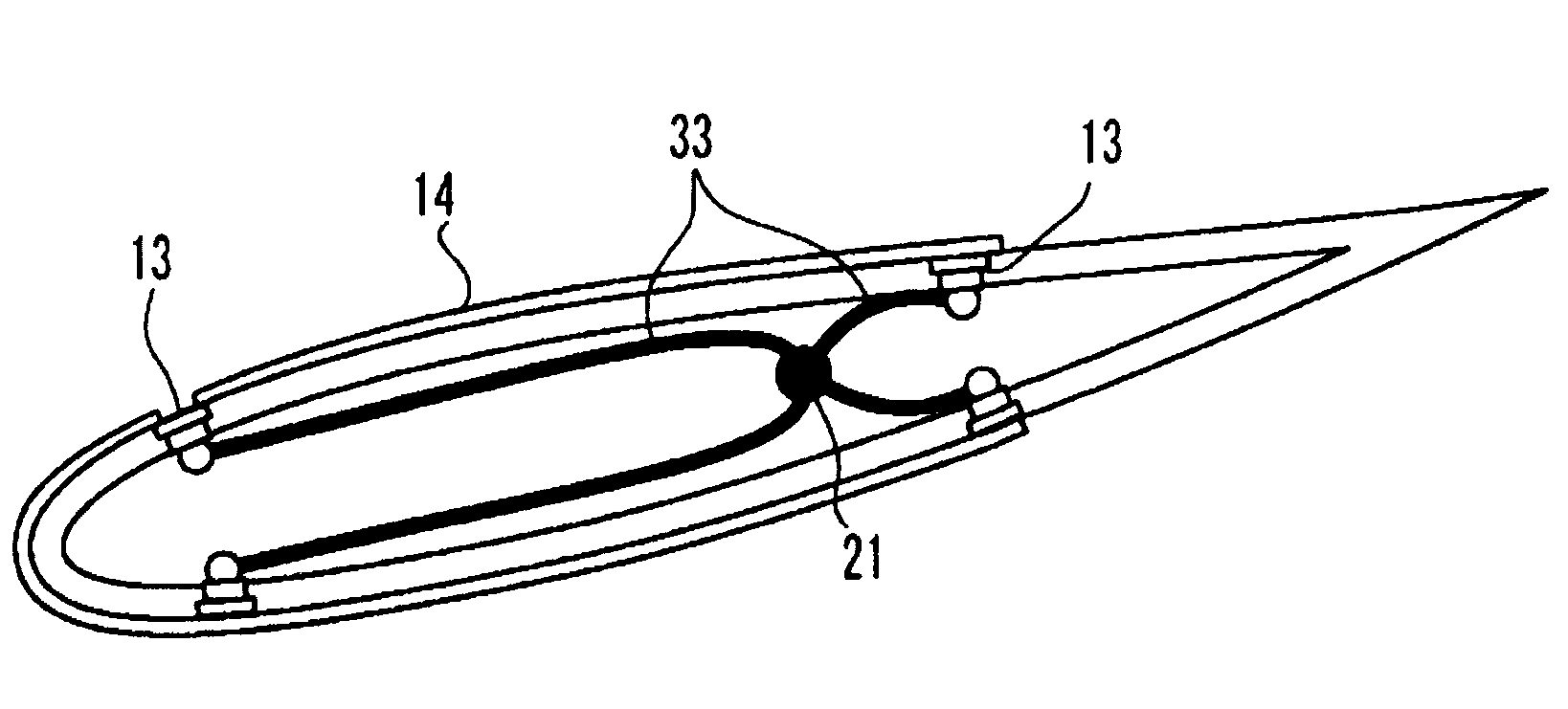 Wind turbine blade and wind turbine generator having the same