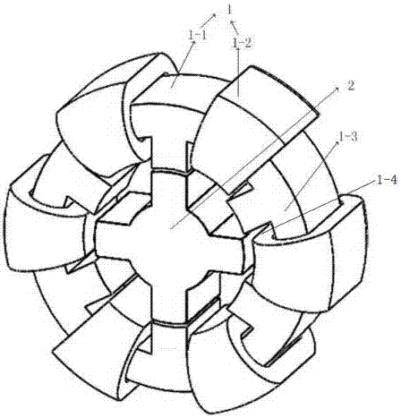 M-phase stator winding switch reluctance motor, driving method and pole-changing method