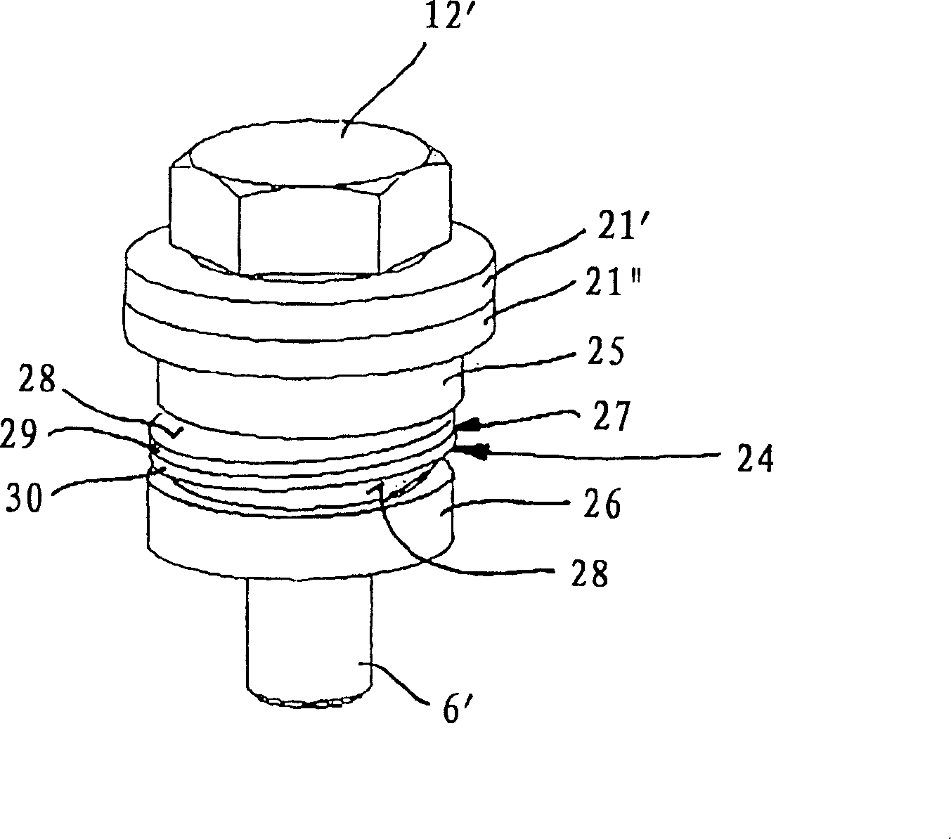 Liquid-cooled crystallizer for continaous casting of metals