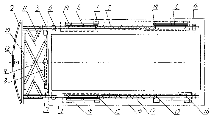 Automobile anti-collision automatic buffering device